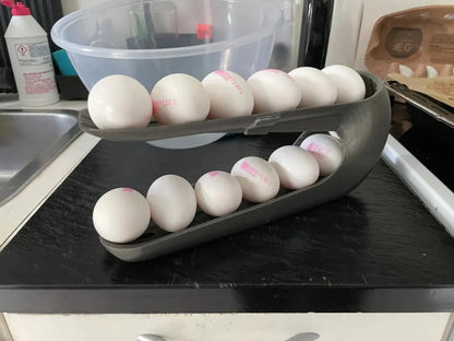 Rotary Egg Dispenser - 14-Egg Refrigerator Rack