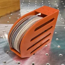 5-Inch Sanding Disc Organizer - Grit-Labeled Storage Holder