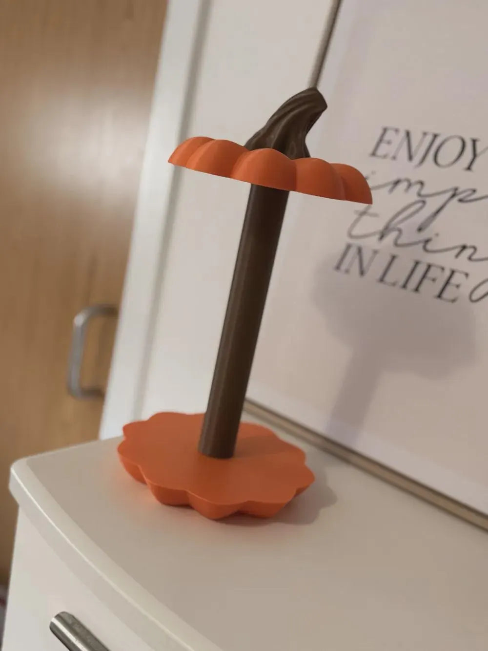Pumpkin Paper Towel Holder - Fall Kitchen Decor