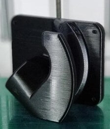 Right Facing J1772 EV Charger Plug Holder with Cable Storage, Wall Mount Electric Vehicle Cord Organizer