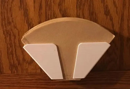 Coffee Filter Holder - Wall-Mounted Organizer