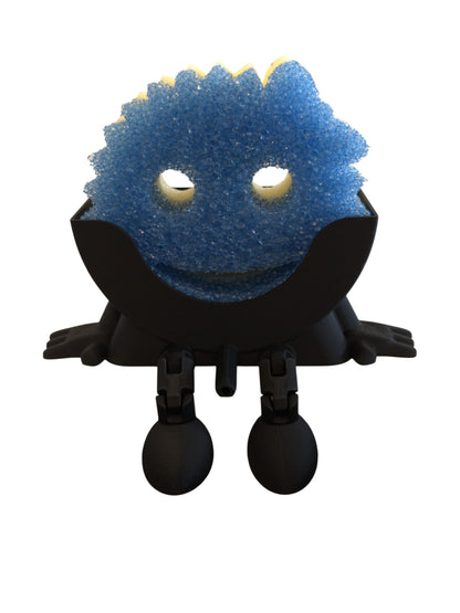 Male Scrub Daddy Sponge Holder - Gag Sponge Accessory - Draining Sponge Dish