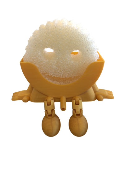 Male Scrub Daddy Sponge Holder - Gag Sponge Accessory - Draining Sponge Dish