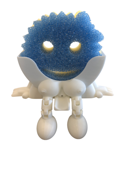 Female Scrub Daddy Sponge Holder - Gag Sponge Accessory - Draining Sponge Dish