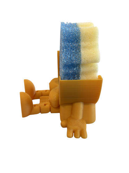 Female Scrub Daddy Sponge Holder - Gag Sponge Accessory - Draining Sponge Dish