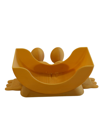 Female Scrub Daddy Sponge Holder - Gag Sponge Accessory - Draining Sponge Dish