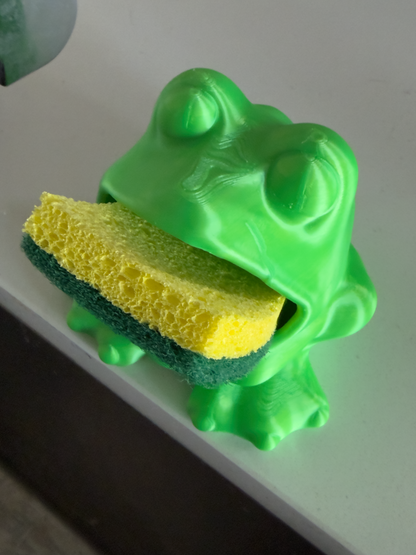 Frog Sponge Holder - Draining Sponge Dish