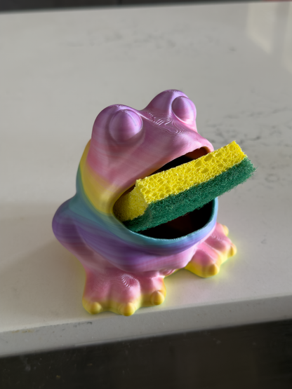 Frog Sponge Holder - Draining Sponge Dish