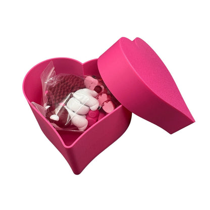 Valentines Day Animal Mini Packs in Heart Container - Packs of 5, 10, 20