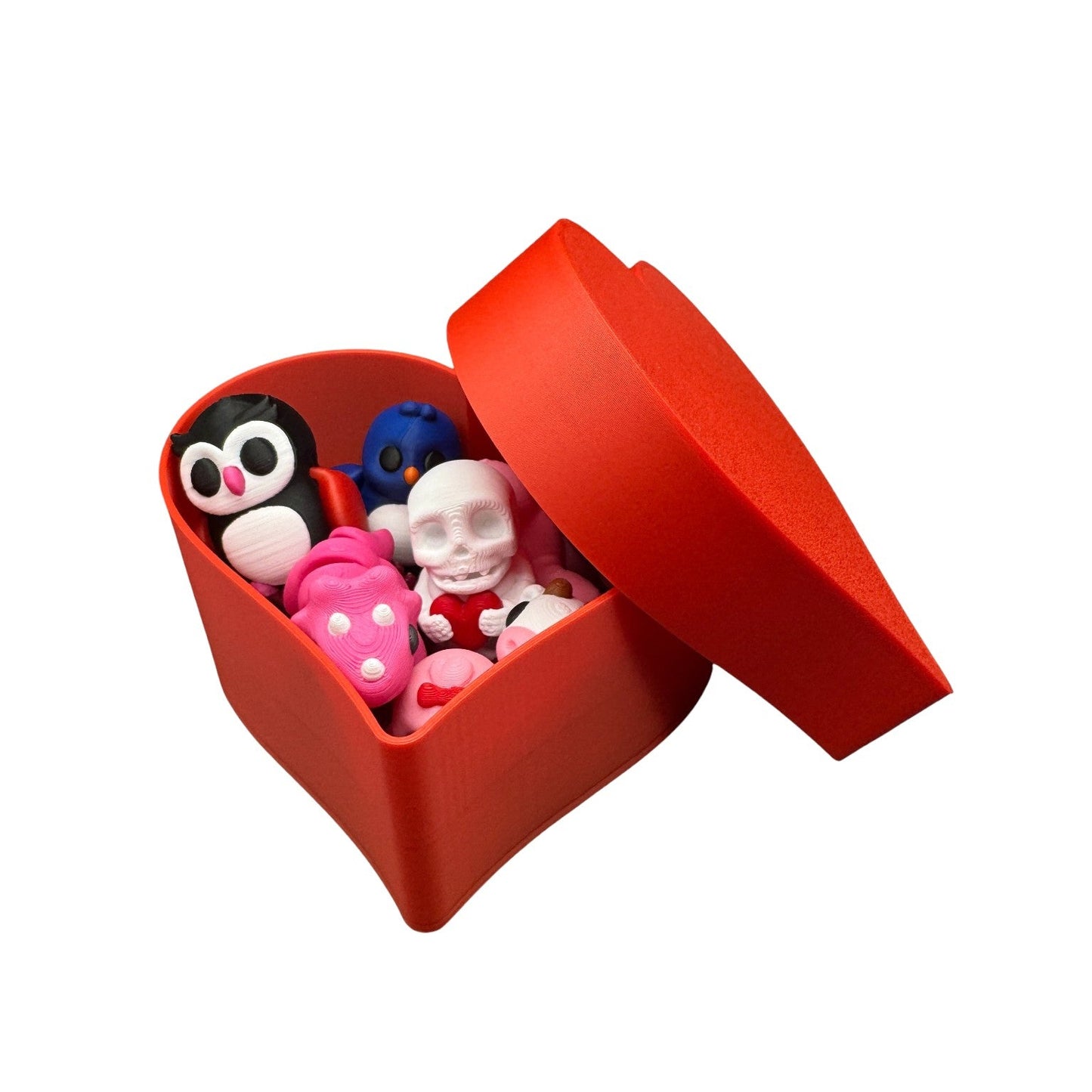 Valentines Day Animal Mini Packs in Heart Container - Packs of 5, 10, 20