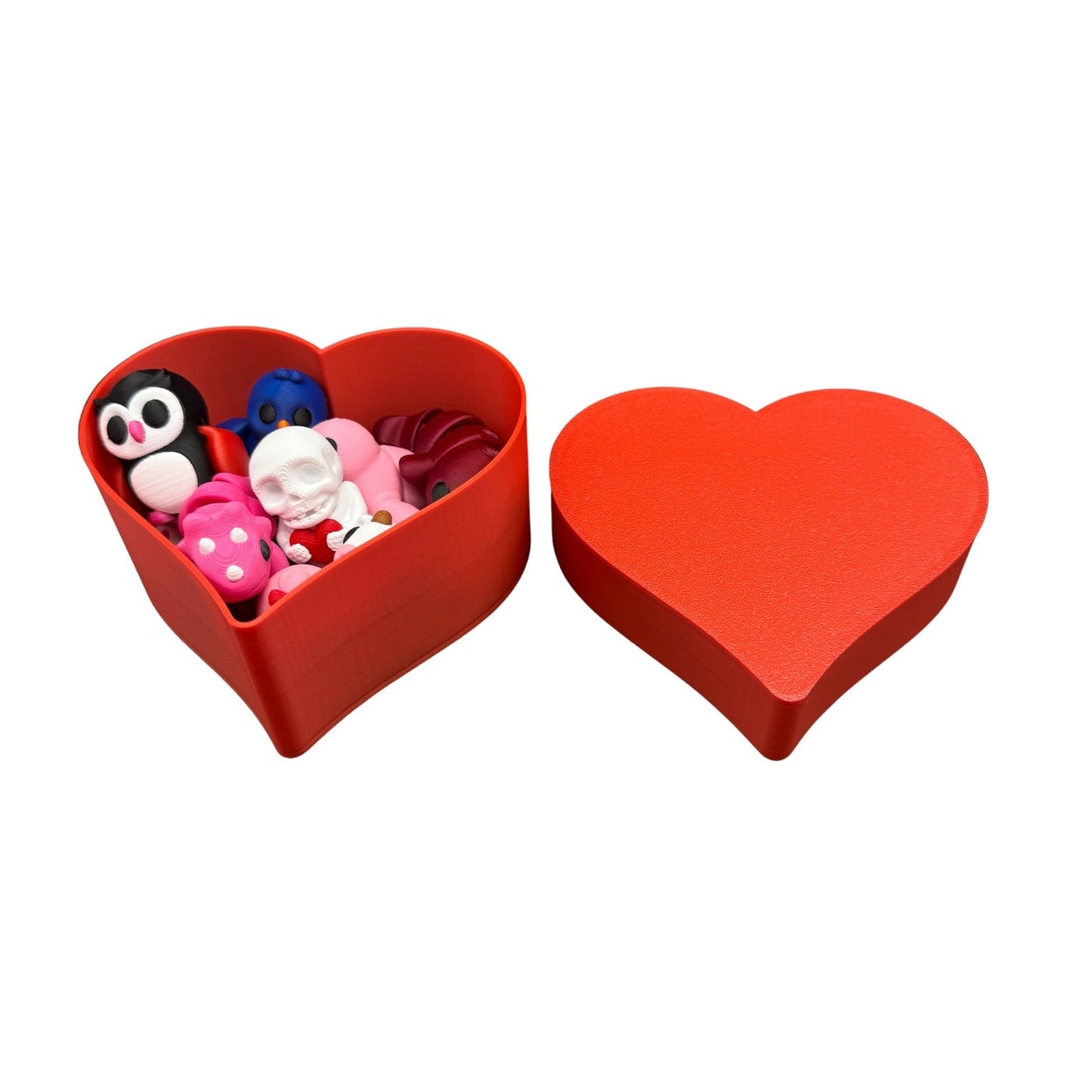 Valentines Day Animal Mini Packs in Heart Container - Packs of 5, 10, 20