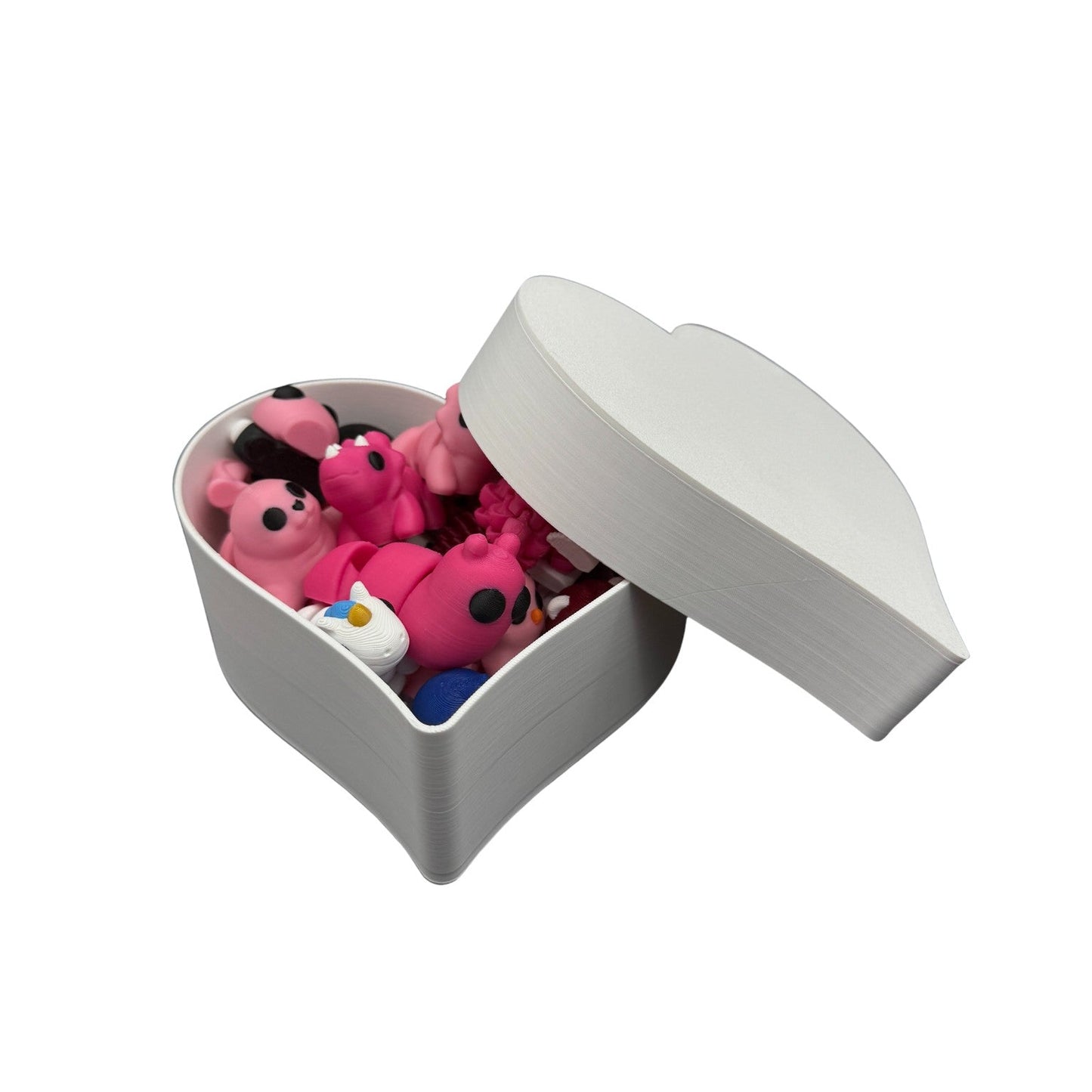 Valentines Day Animal Mini Packs in Heart Container - Packs of 5, 10, 20
