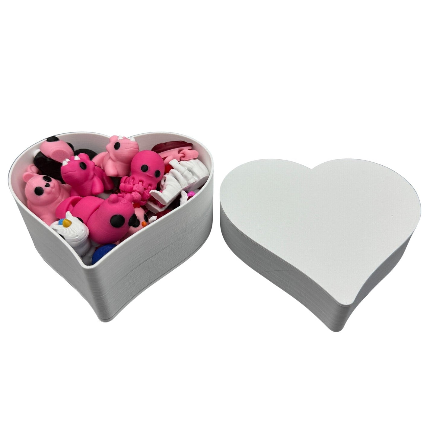 Valentines Day Animal Mini Packs in Heart Container - Packs of 5, 10, 20