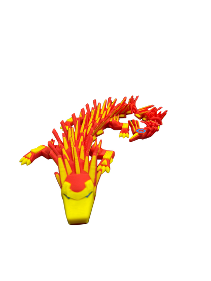 Iron Dragon - Available in 10-Inch Baby & 16-Inch Adult Sizes