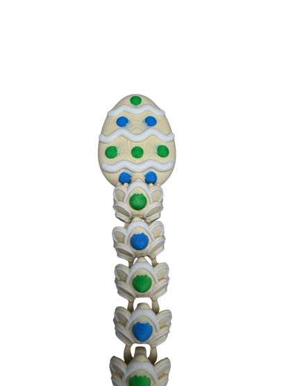 Green/Blue Easter Cookie Dragon - Available in 16-Inch Baby & 26-Inch Adult Sizes