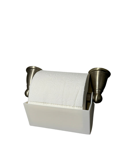 Angled Toilet Paper Guard | Pet Toddler Proof TP Saver