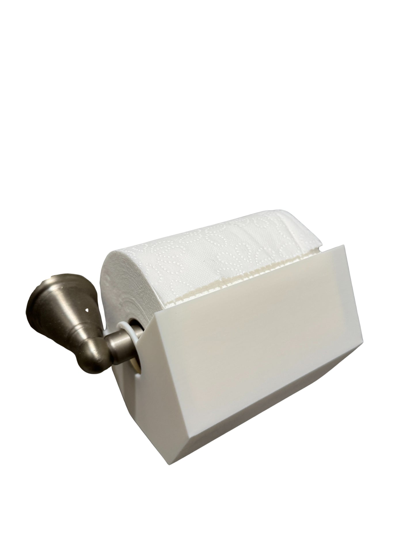 Angled Toilet Paper Guard | Pet Toddler Proof TP Saver