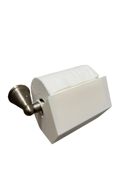 Angled Toilet Paper Guard | Pet Toddler Proof TP Saver