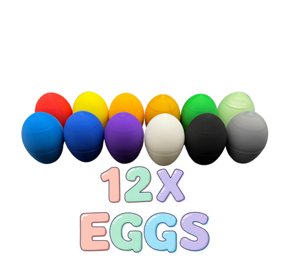 12 Pack of Middle Finger Easter Eggs - Easter Gag Gifts