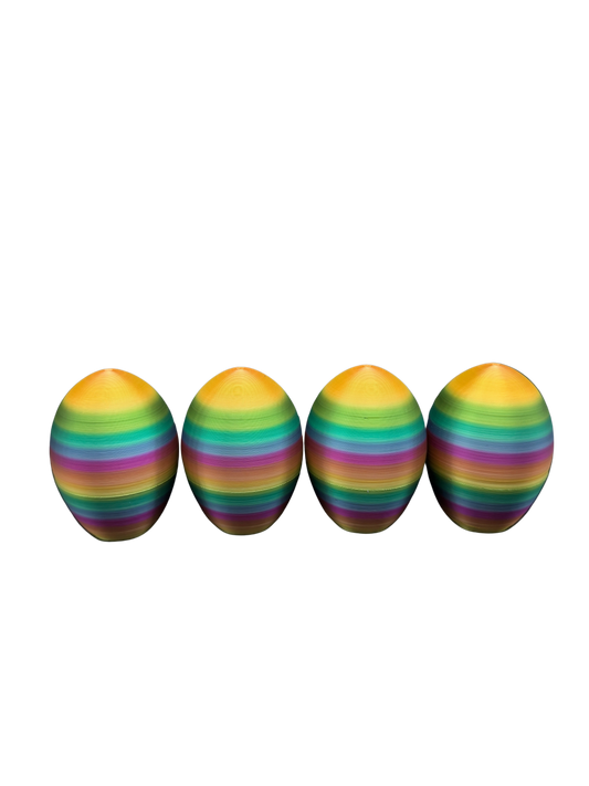 4 Pack of Rainbow Middle Finger Easter Eggs - Easter Gag Gifts