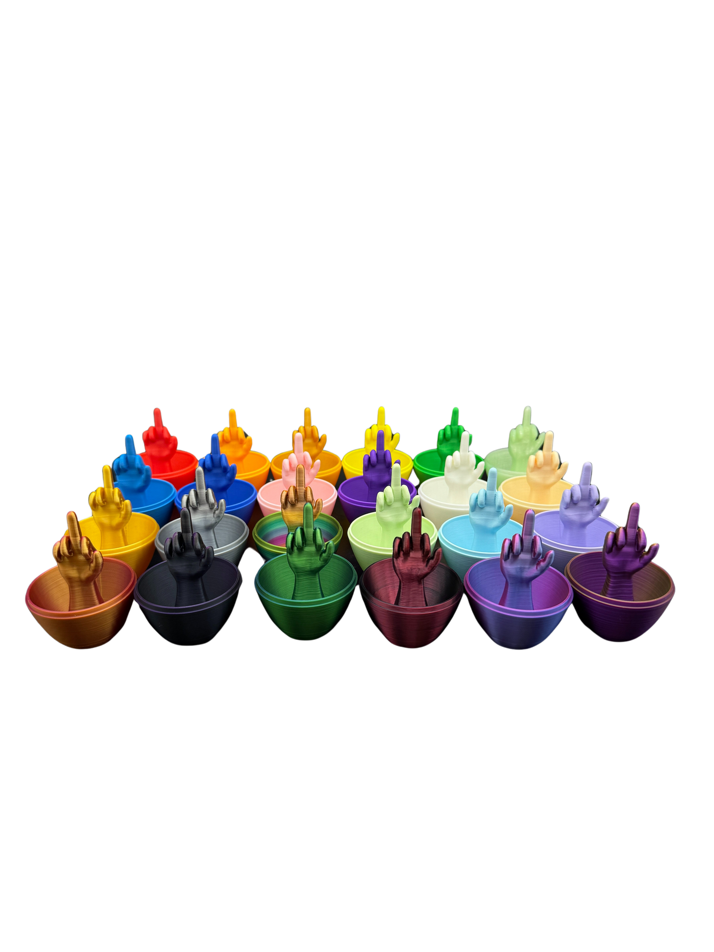 24 Pack of Middle Finger Easter Eggs - Easter Gag Gifts