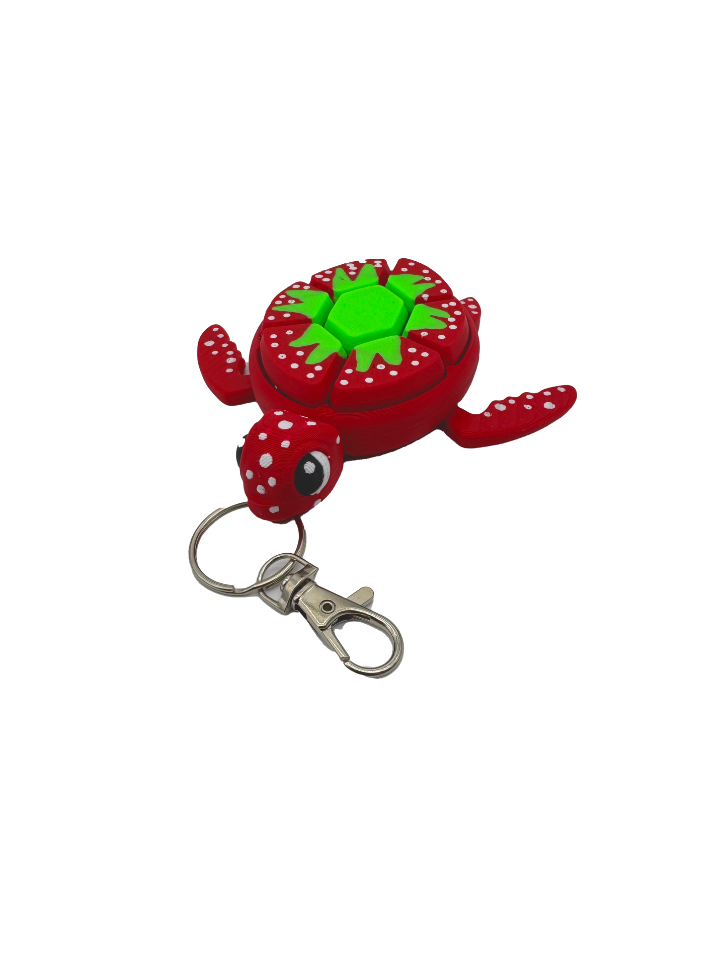 Turtle Fruit Fidget Clicker - 8 Unique Fruits