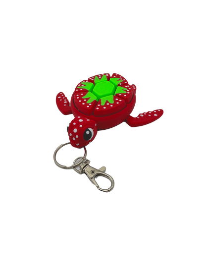 Turtle Fruit Fidget Clicker - 8 Unique Fruits
