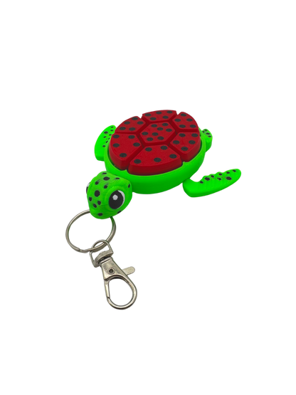 Turtle Fruit Fidget Clicker - 8 Unique Fruits