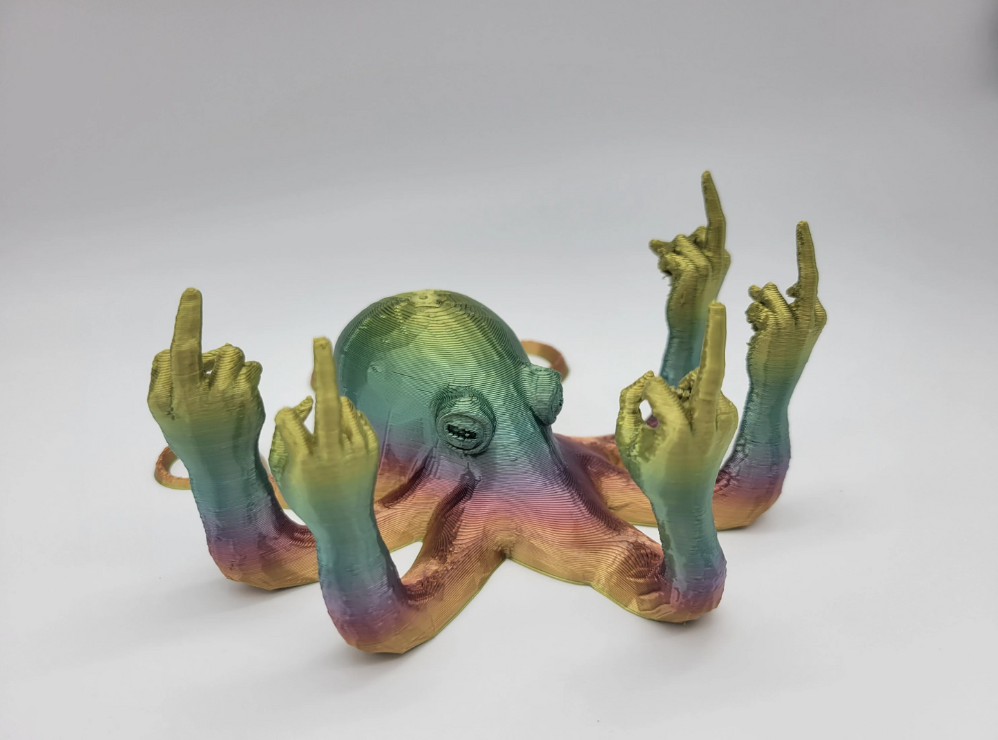 Fucktopus - Middle Finger Octopus