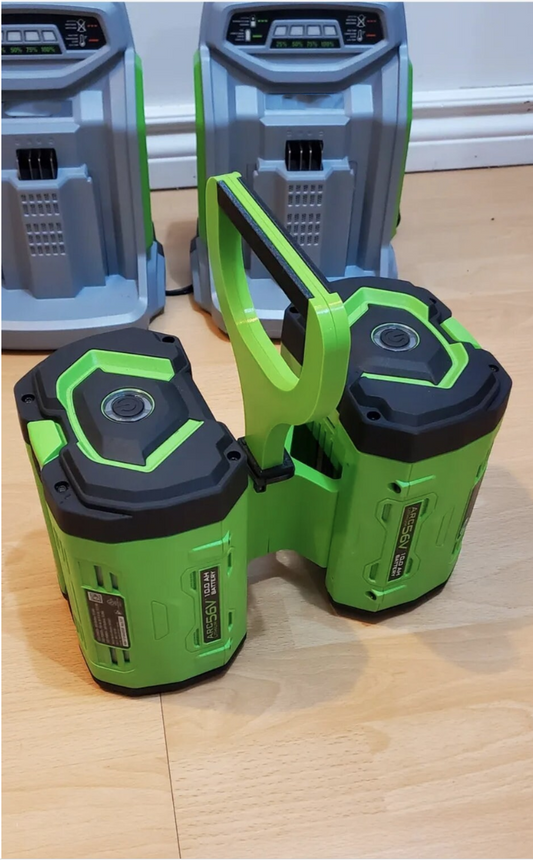EGO 56V Double Battery Carrier -  Hold Multiple EGO Batteries at once