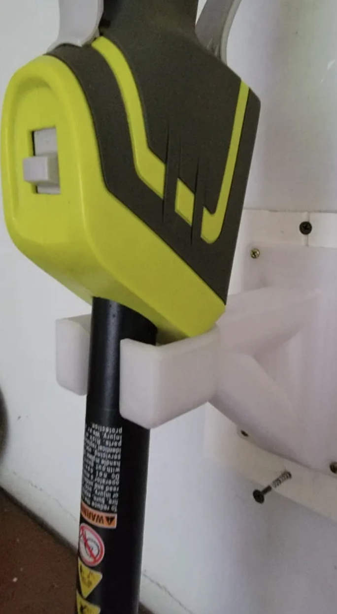 EGO 56V String Trimmer Wall Hanger Mount -  Universal Multi-Head Trimmer Mounting Bracket