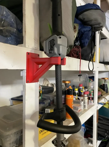 EGO 56V String Trimmer Wall Hanger Mount -  Universal Multi-Head Trimmer Mounting Bracket