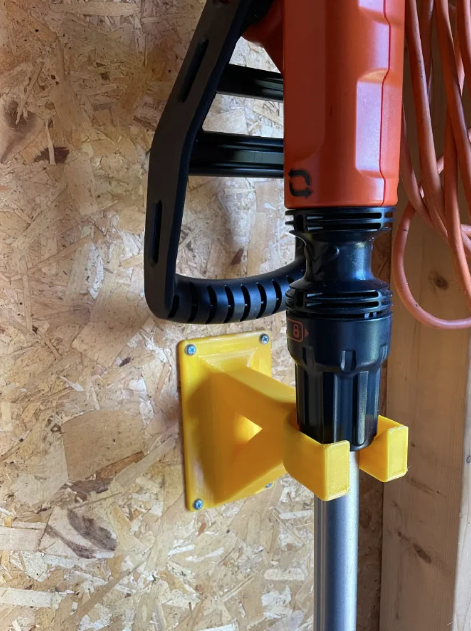 EGO 56V String Trimmer Wall Hanger Mount -  Universal Multi-Head Trimmer Mounting Bracket