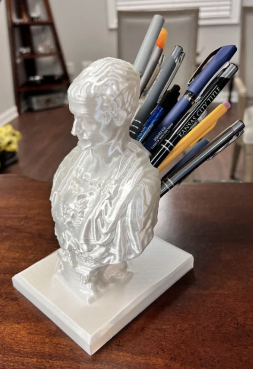 Julius Caesar Pencil Holder