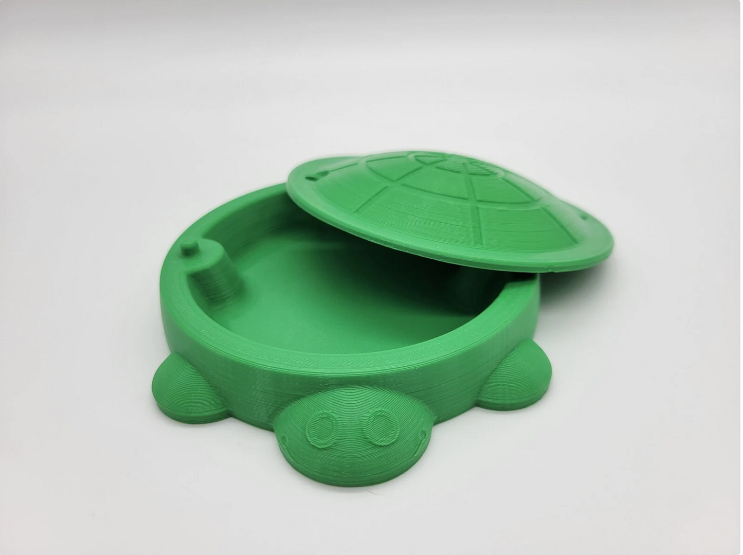 Sandbox Turtle with Removable Lid