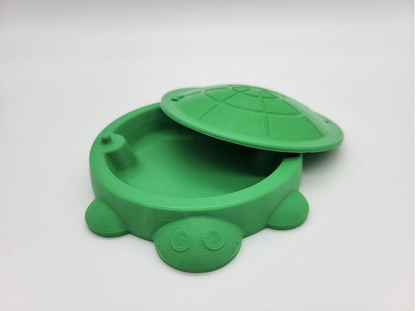 Sandbox Turtle with Removable Lid