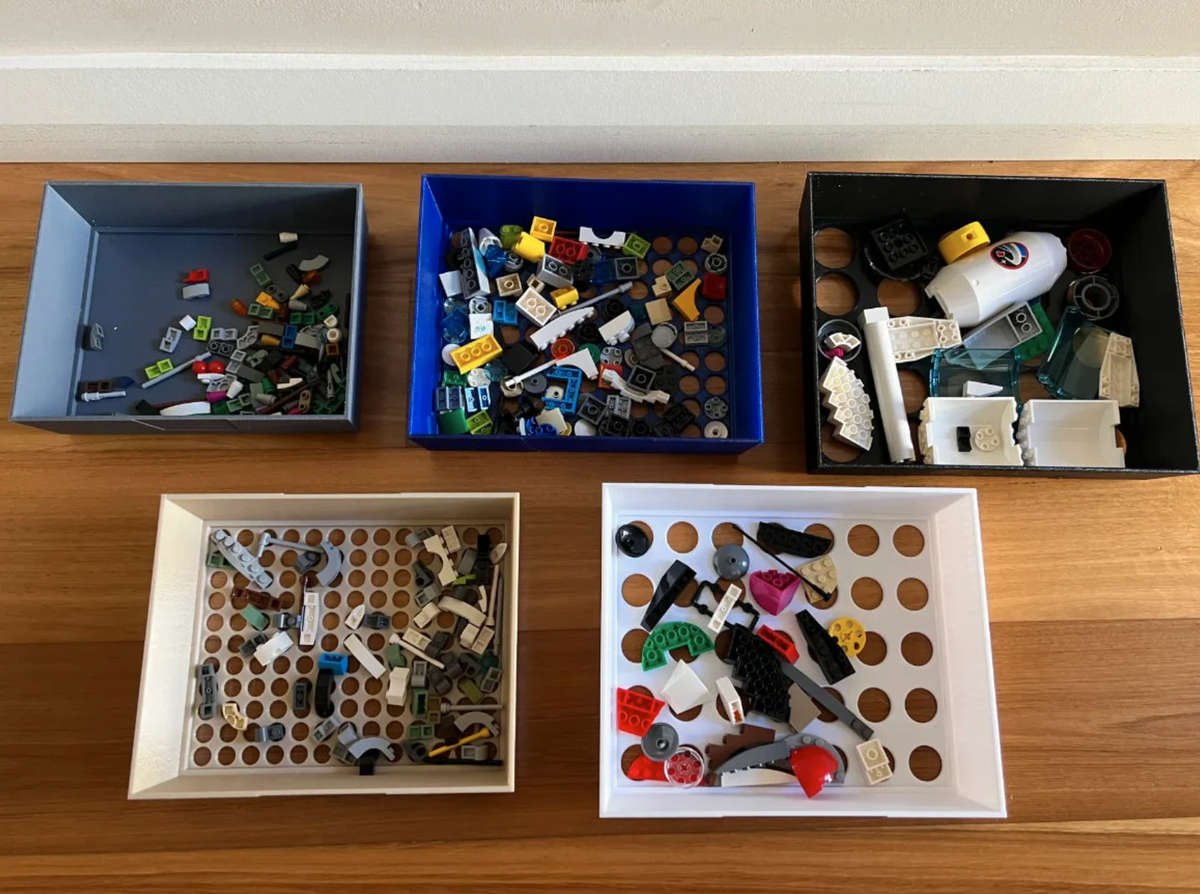 Stackable Building Brick Sorter