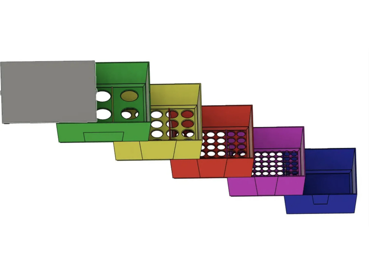 Stackable Building Brick Sorter