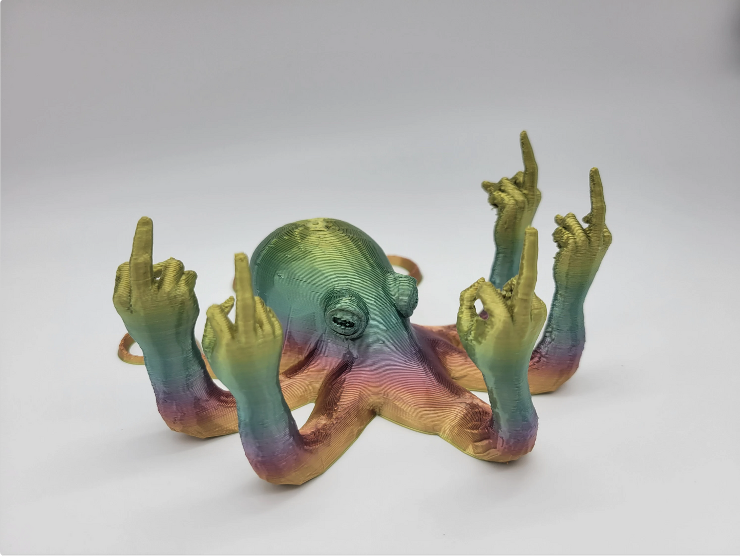 Fucktopus - Middle Finger Octopus