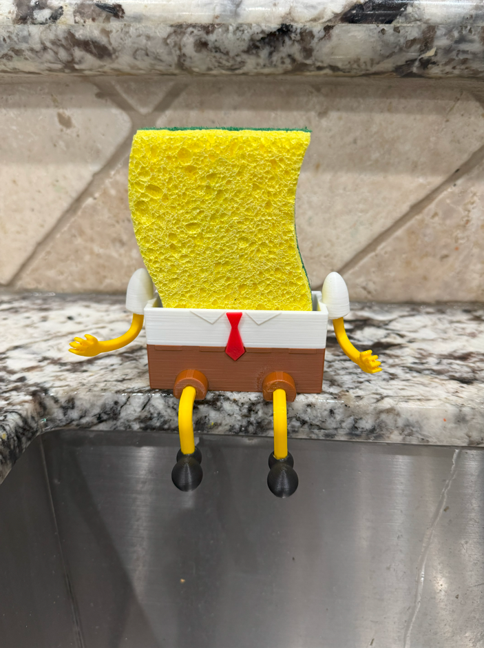 Bob the Sponge Holder - Draining Sponge Dish