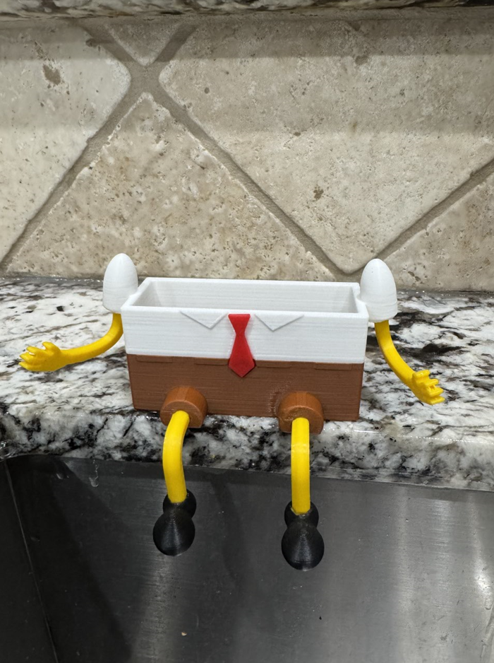 Bob the Sponge Holder - Draining Sponge Dish