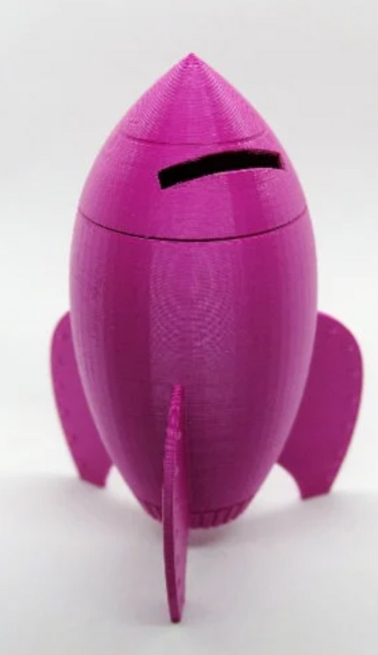 Rocket Piggy Bank