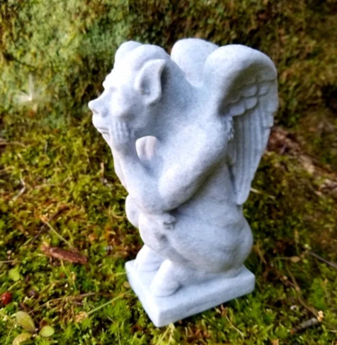 Gargoyle Fence Post Topper - 4x4 Vinyl and Wood Posts
