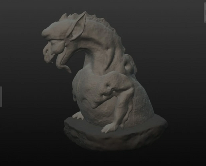 Gargoyle Fence Post Topper - 4x4 Vinyl and Wood Posts