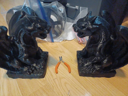 Gargoyle Fence Post Topper - 4x4 Vinyl and Wood Posts