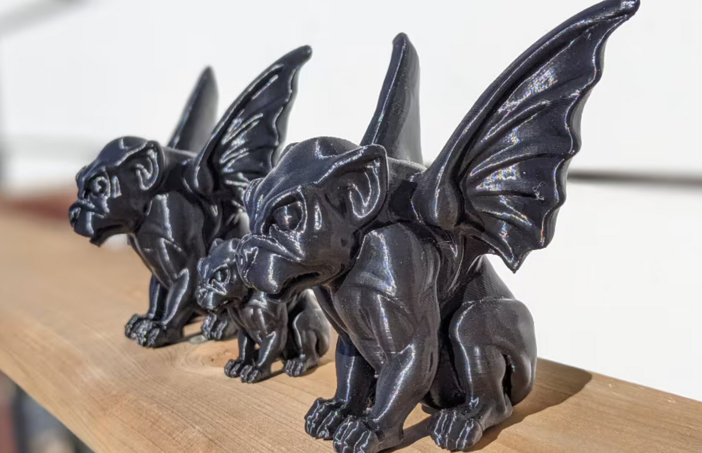 Gargoyle Fence Post Topper - 4x4 Vinyl and Wood Posts