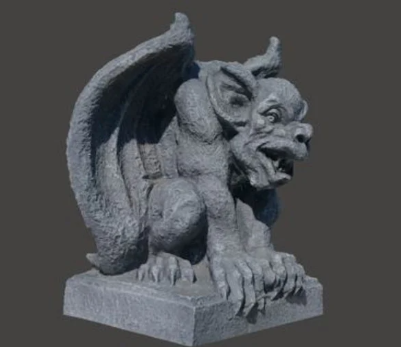 Gargoyle Fence Post Topper - 4x4 Vinyl and Wood Posts
