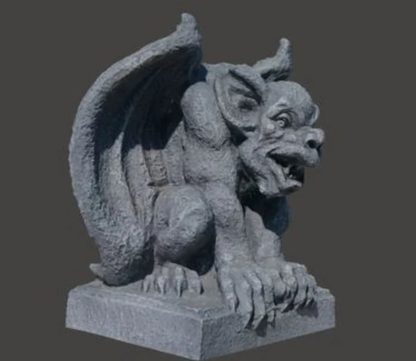 Gargoyle Fence Post Topper - 4x4 Vinyl and Wood Posts