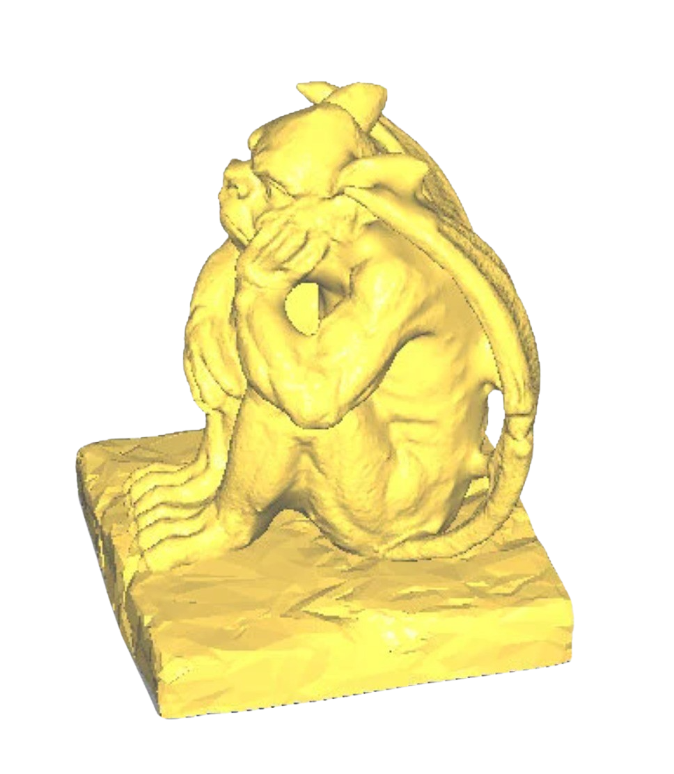Gargoyle Fence Post Topper - 4x4 Vinyl and Wood Posts