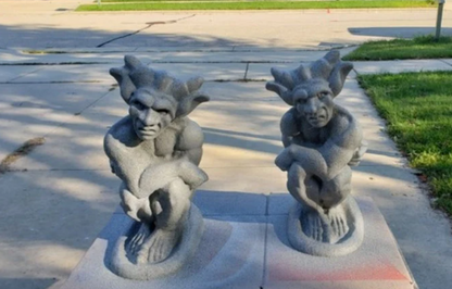 Gargoyle Fence Post Topper - 4x4 Vinyl and Wood Posts